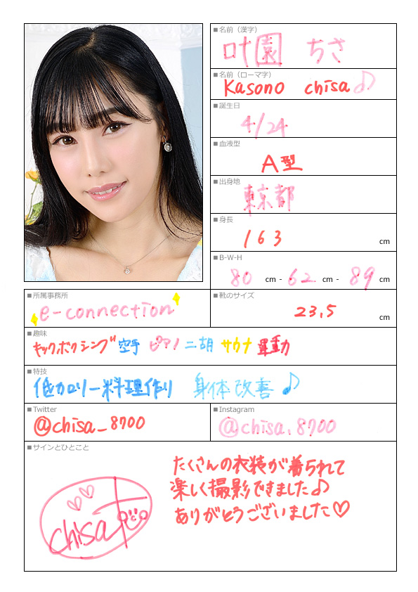 叶園ちさ