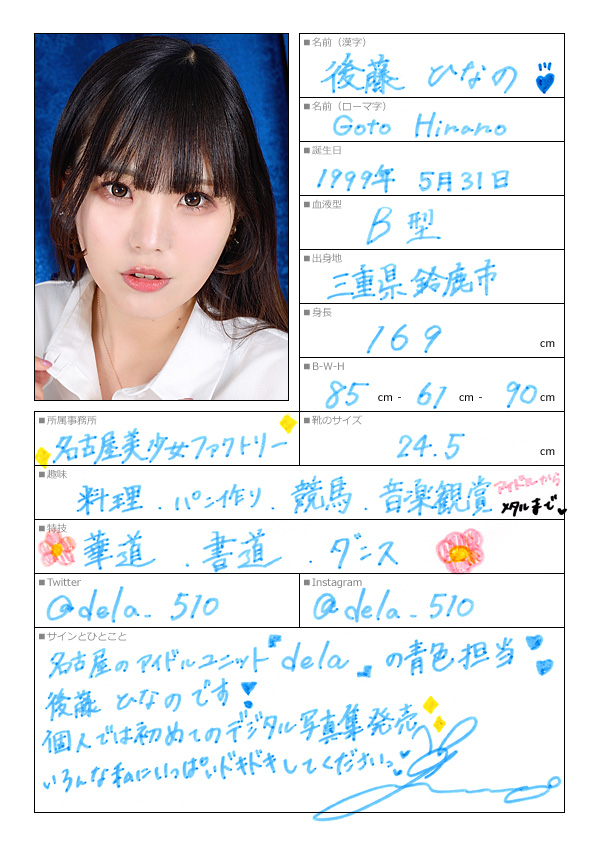 後藤ひなの